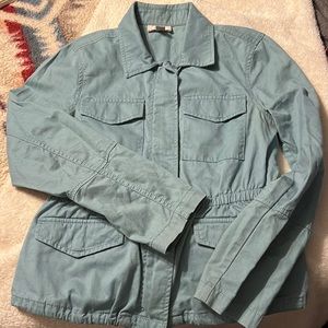 Women’s Utility Jacket. Size S. Dusty Teal